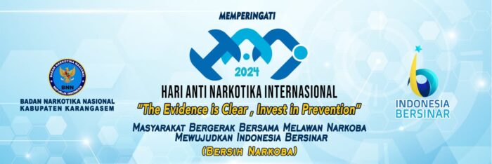BNNK Karangasem Memperingati Hari Anti Narkotika Internasional Tahun&nbsp;2024