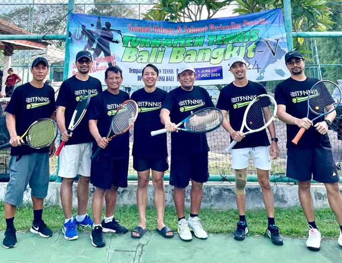 Kejuaraan Liga Tenis Bali Bangkit 2024, Club Tiba Tiba Tenis Badung Sabet Juara&nbsp;3