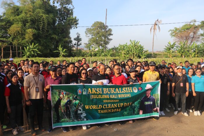 Aksi Buleleng Kali Bersih Warnai Peringatan World Cleanup&nbsp;Day