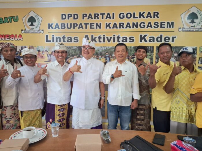 Sugawa Kori Instruksikan Golkar Karangasem Wajib Menangkan Gus Par-Guru&nbsp;Pandu